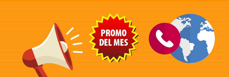 La promo del mes: número propio internacional