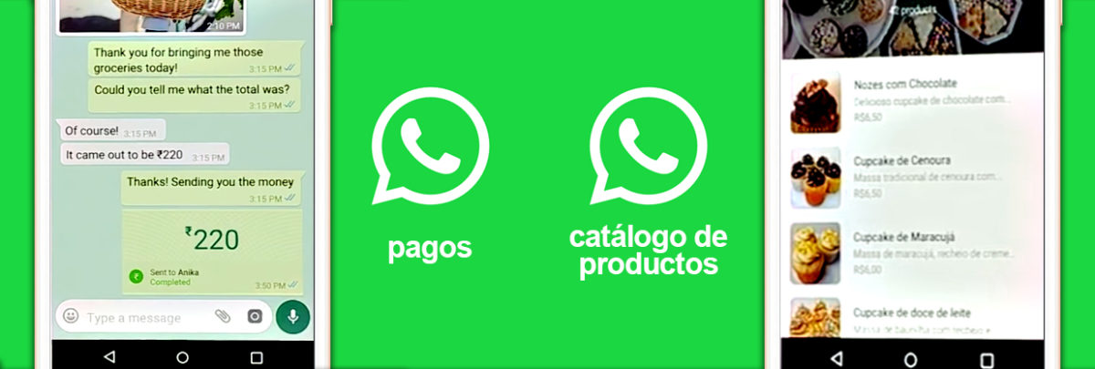 Nuevas funciones WhatsApp Business: catálogos y pagos