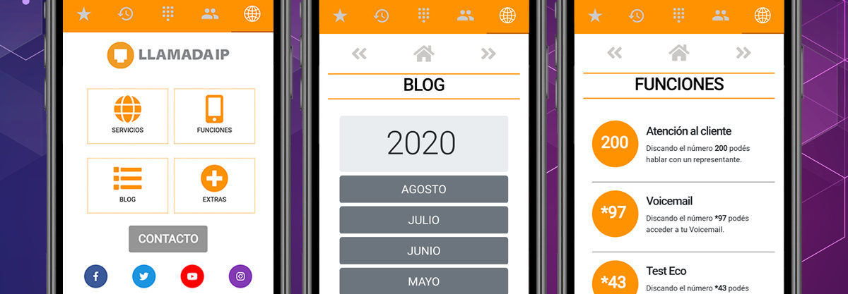 Actualizamos la sección Web Panel de nuestro APP