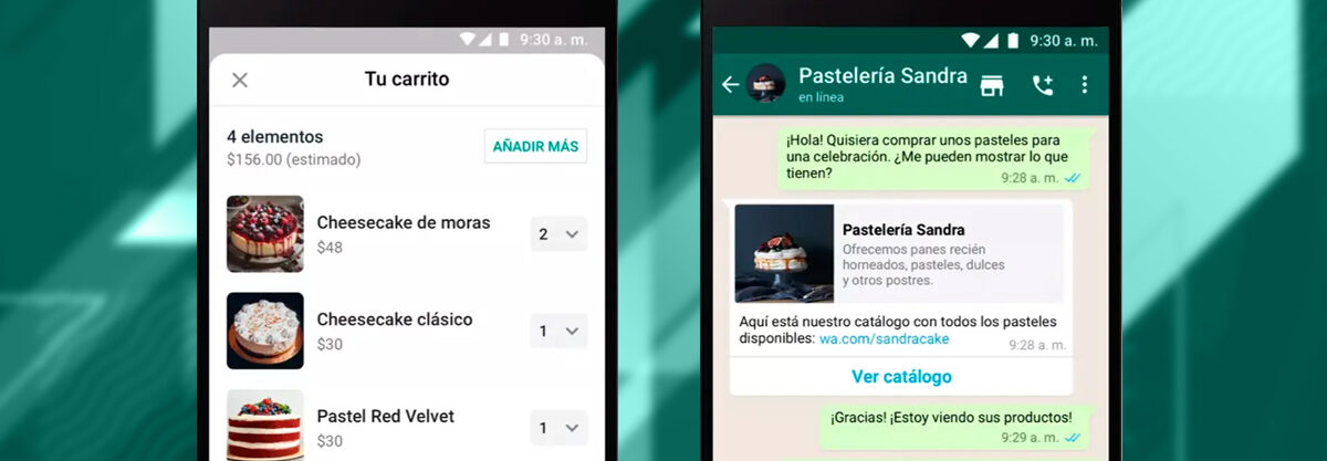 WhatsApp habilitó carrito de compras