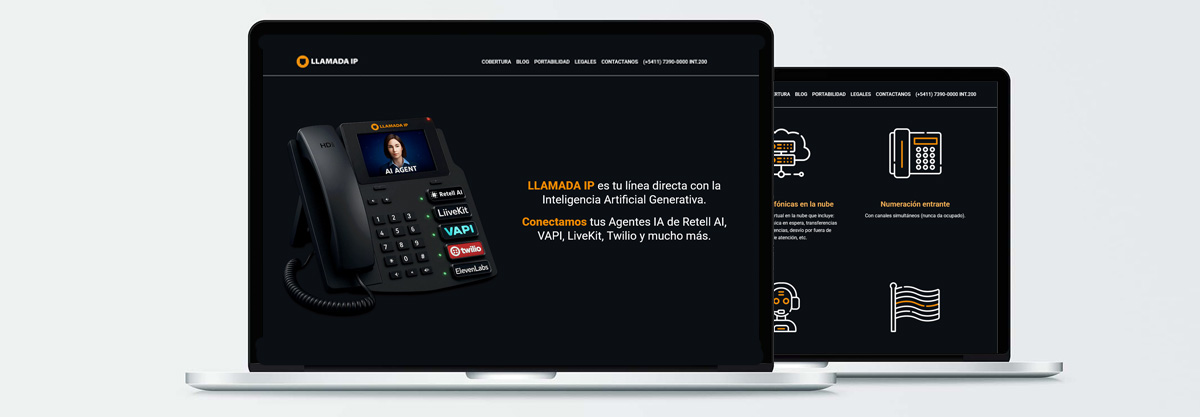 Llamada IP renueva su sitio web: tu línea directa con la Inteligencia Artificial Generativa