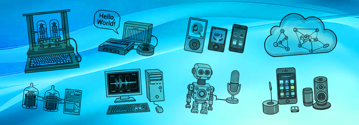 Historia de la síntesis de voz por computadora: de máquinas mecánicas a la IA conversacional